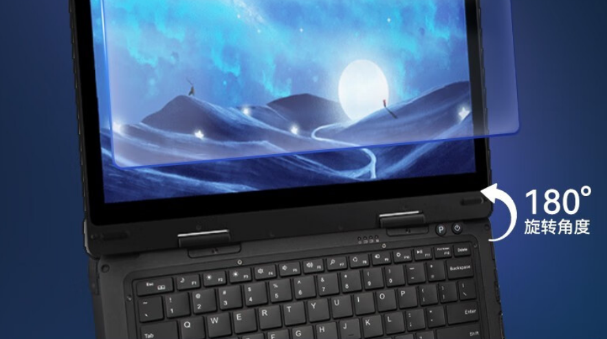 DTN-S1311EB三防筆記本尺寸為322*233*26mm，尺寸小巧，全鎂合金機(jī)身，材質(zhì)輕盈。